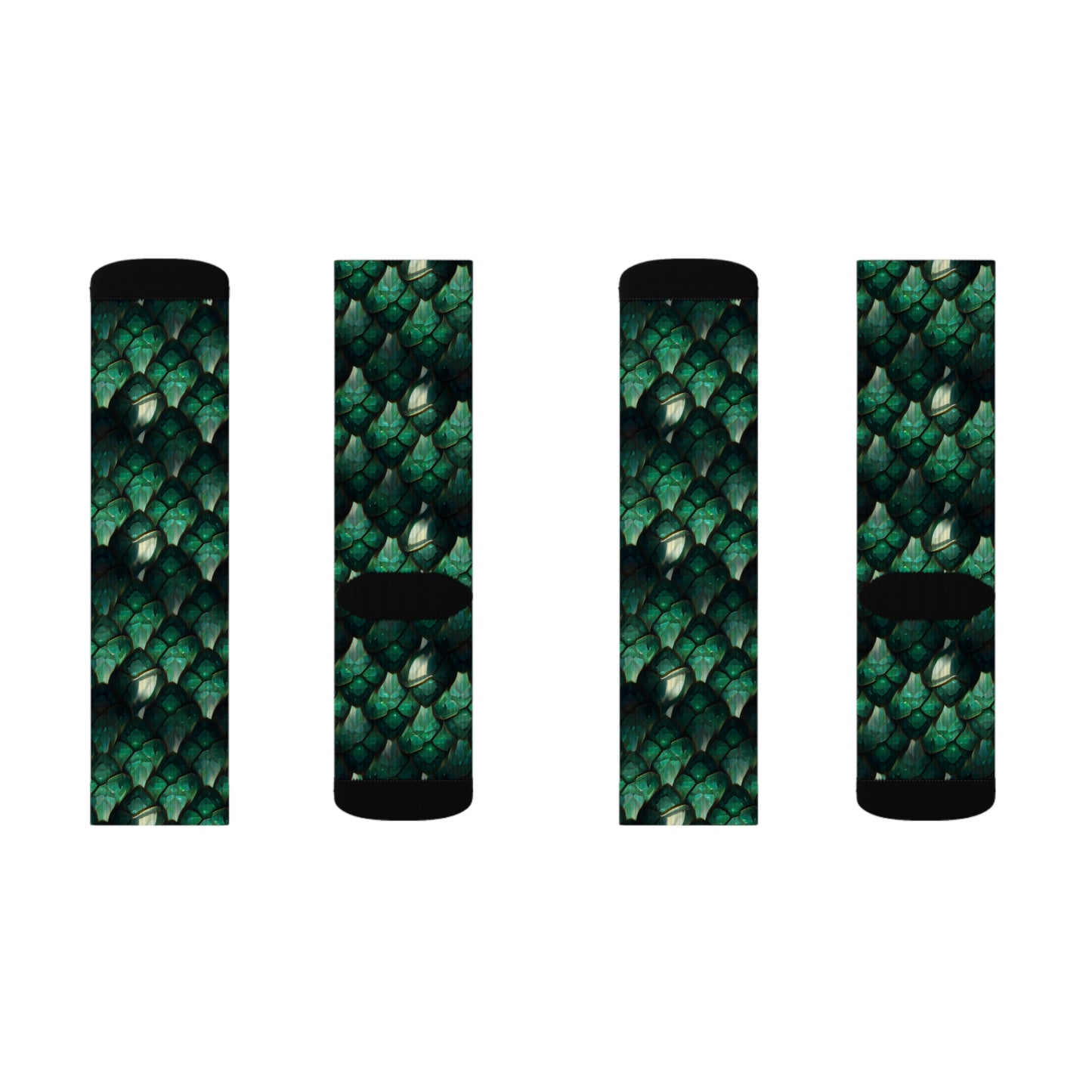 Emerald Scale Socks