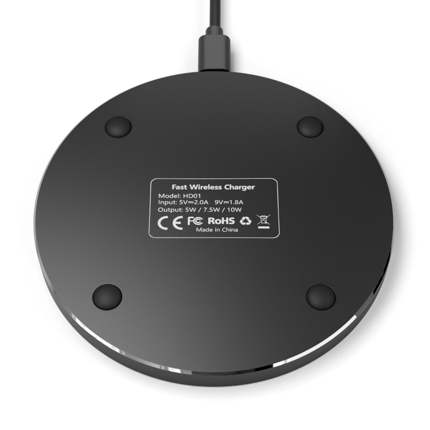 Obsidian Flow Print Wireless Charger
