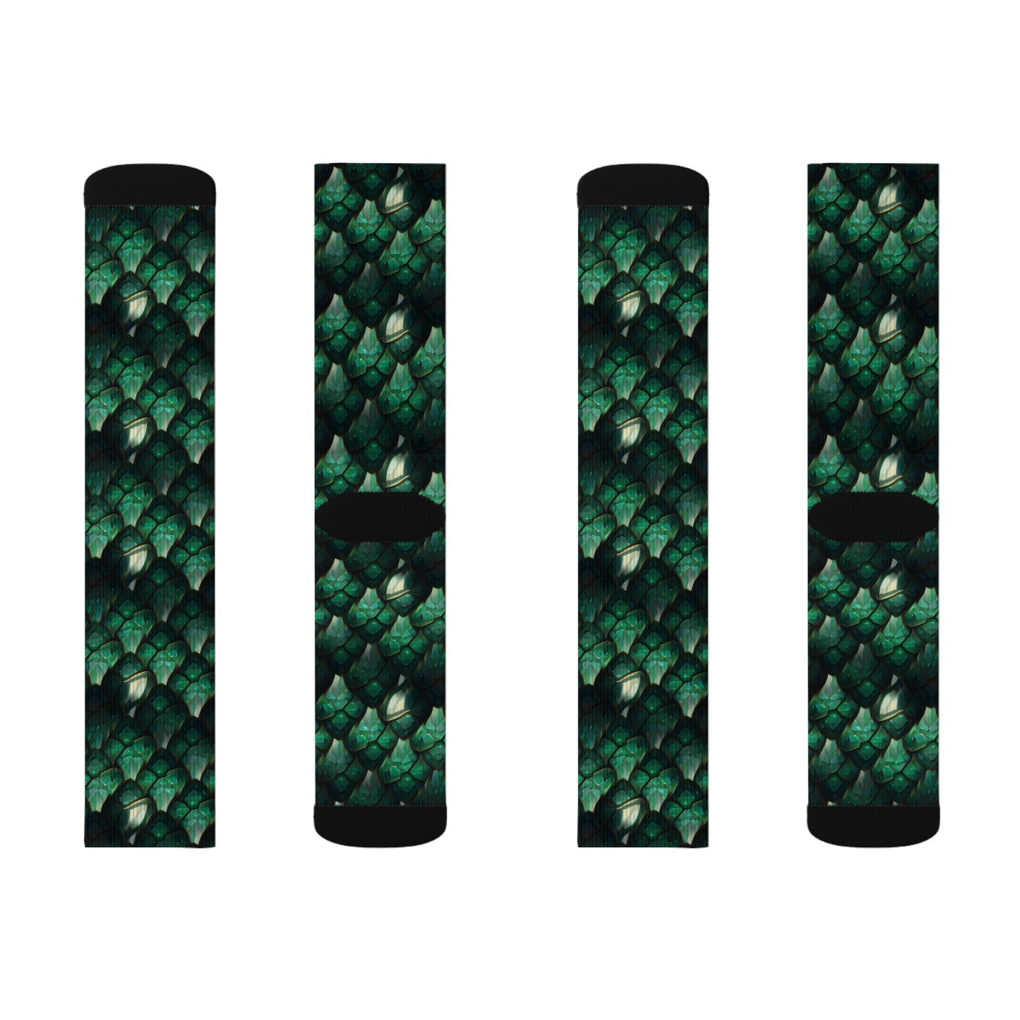 Emerald Scale Socks